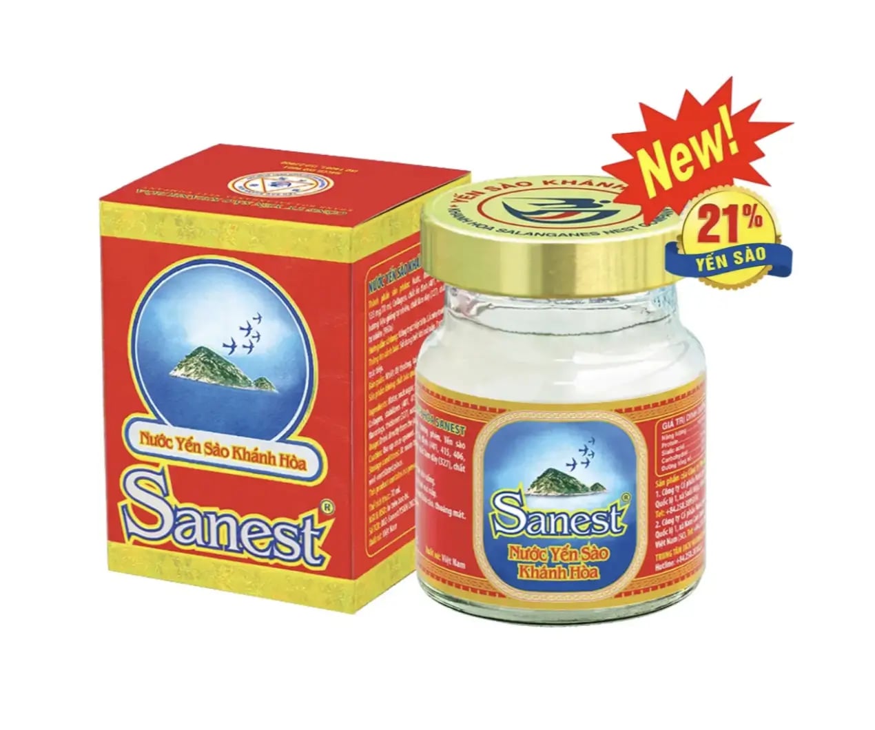 Hình Nước Yến sào Khánh Hòa Sanest hũ 70ml (hũ lẻ) - không đường 2