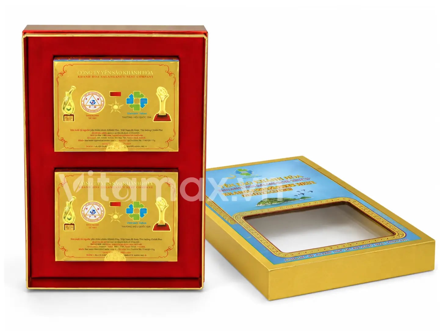 Hình Yến Đảo Thiên Nhiên Tinh Chế Hộp Quà Tặng Gồm 2 Hộp 5g - 012G2 2
