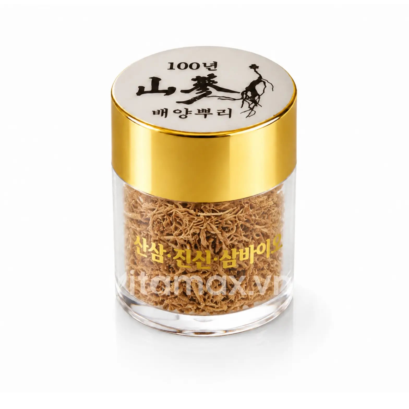 Hình Sâm Núi Jinsansam cao cấp hộp 9 rễ sâm và 20 gói bột sâm 4