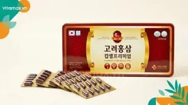 Hình Viên Hồng Sâm Nhung Hươu Linh Chi Đông Trùng Daedong 120 viên 5
