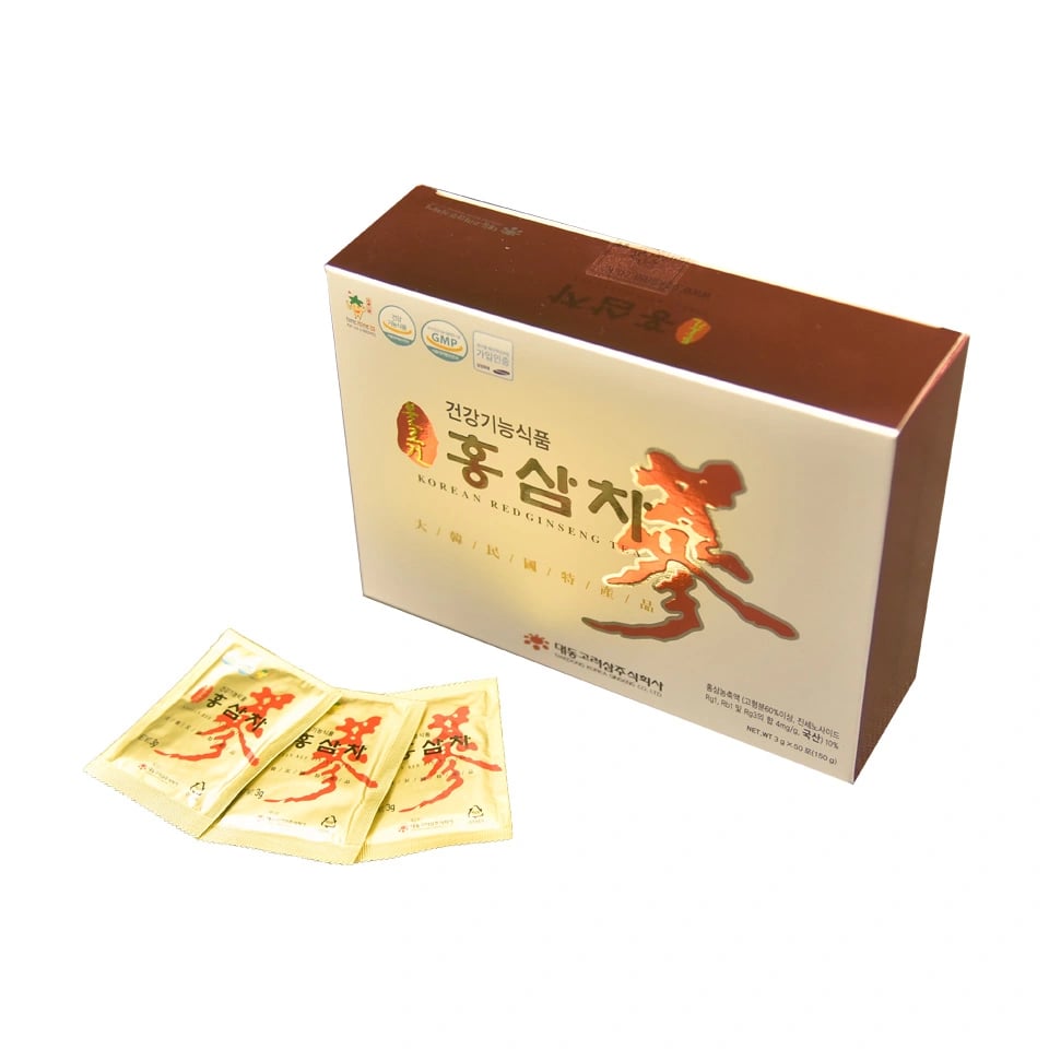 Hình Trà hồng sâm Hàn Quốc Daedong dạng chiết xuất 4mg/gói 3