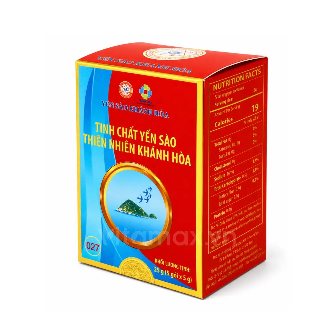 Hình Tinh chất Yến sào Khánh Hòa Hộp 150G (6 Hộp x 5 Gói x 5G) - 030G 3
