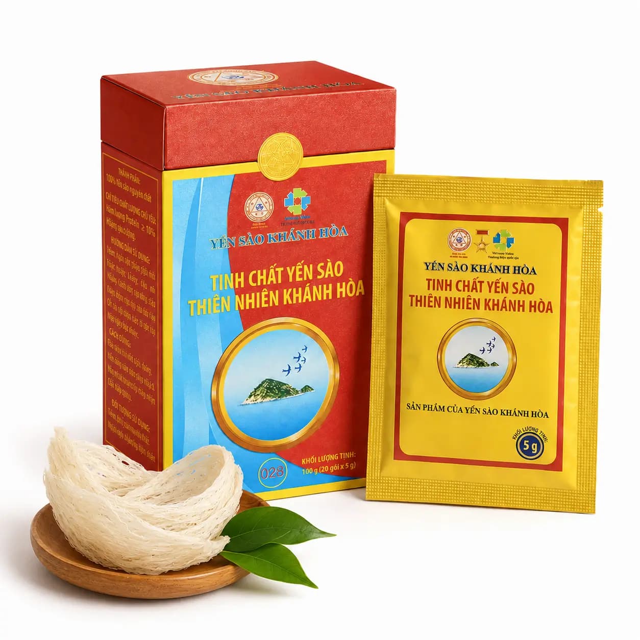 Tinh chất Yến sào Khánh Hòa hộp 20 gói 5G - 028