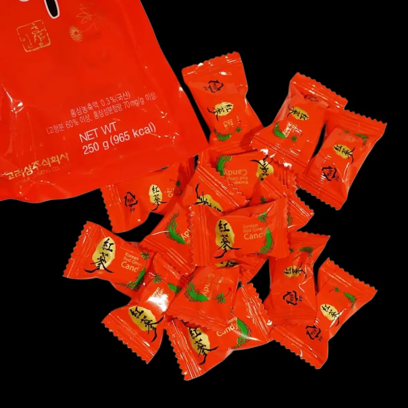 Hình Kẹo hồng sâm Hàn Quốc Daedong gói 120g 3