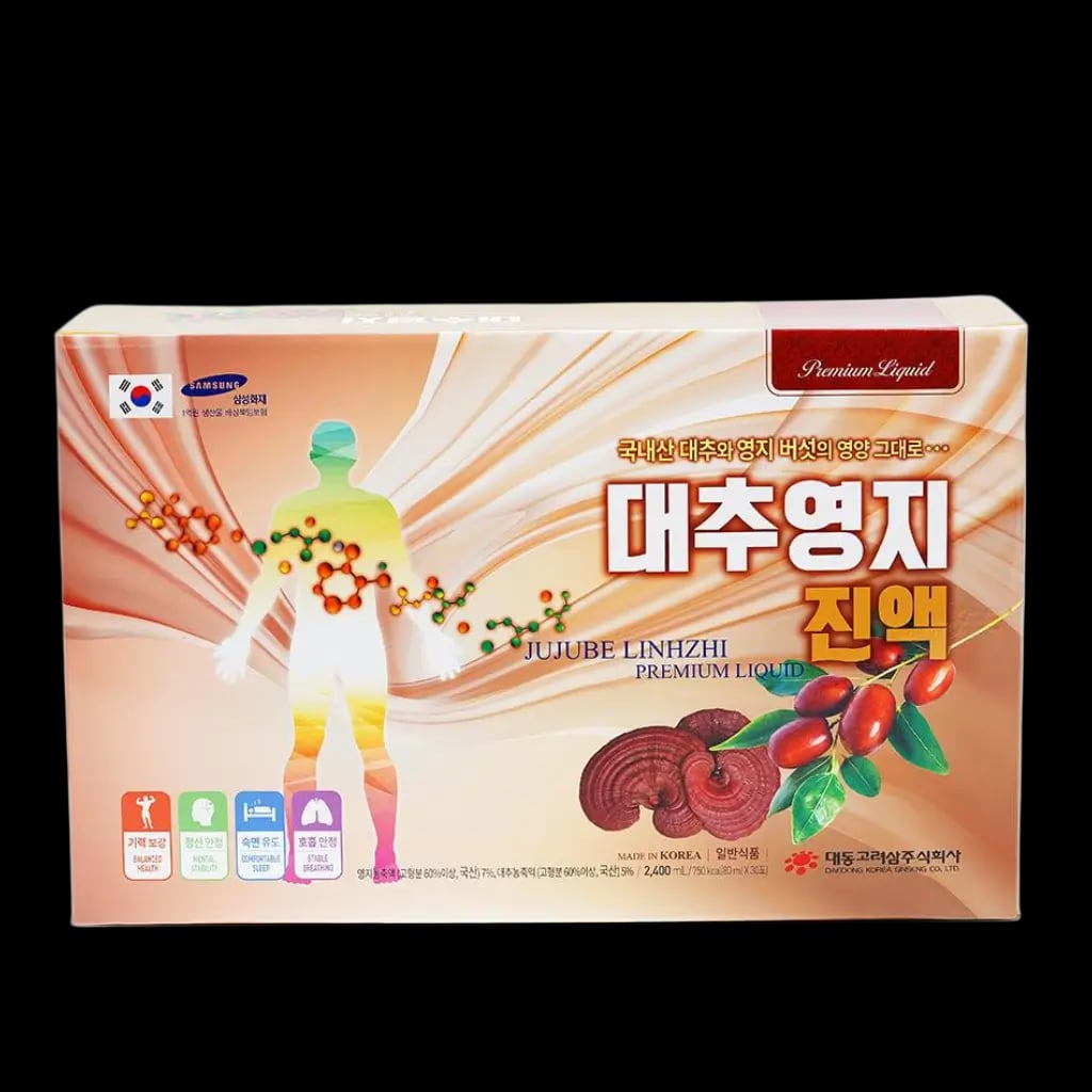 Hình Nước linh chi táo đỏ Daedong Premium 30 gói 1