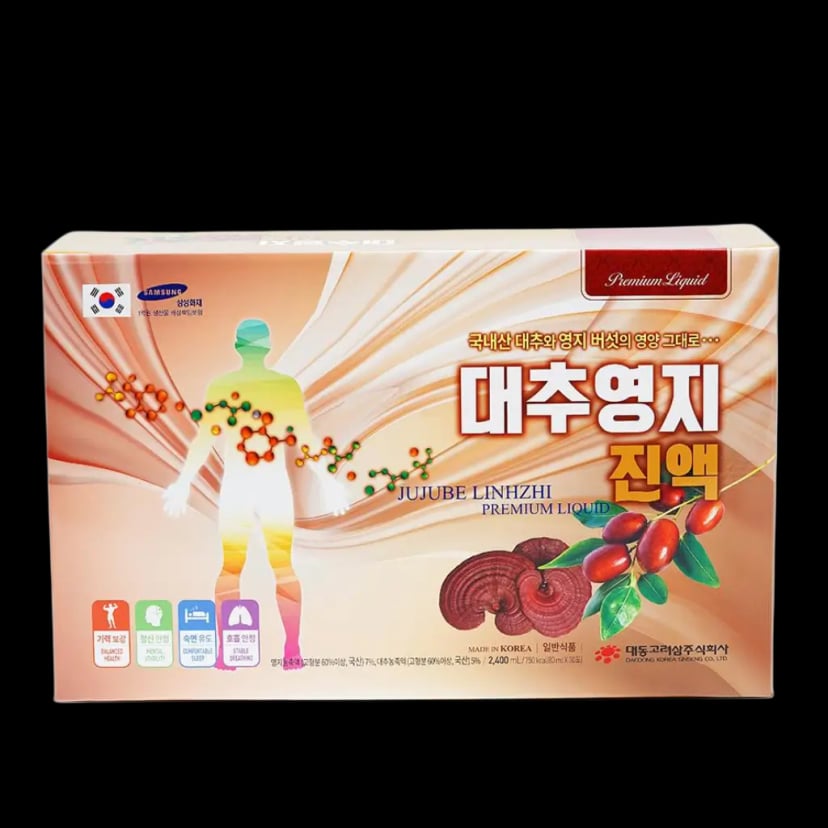 Hình Nước linh chi táo đỏ Daedong Premium 30 gói 1