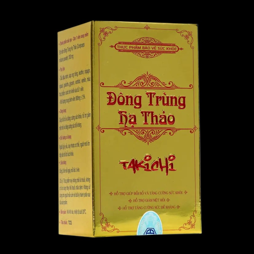 Hình Viên uống Đông Trùng Hạ Thảo Takichi 30 viên 1